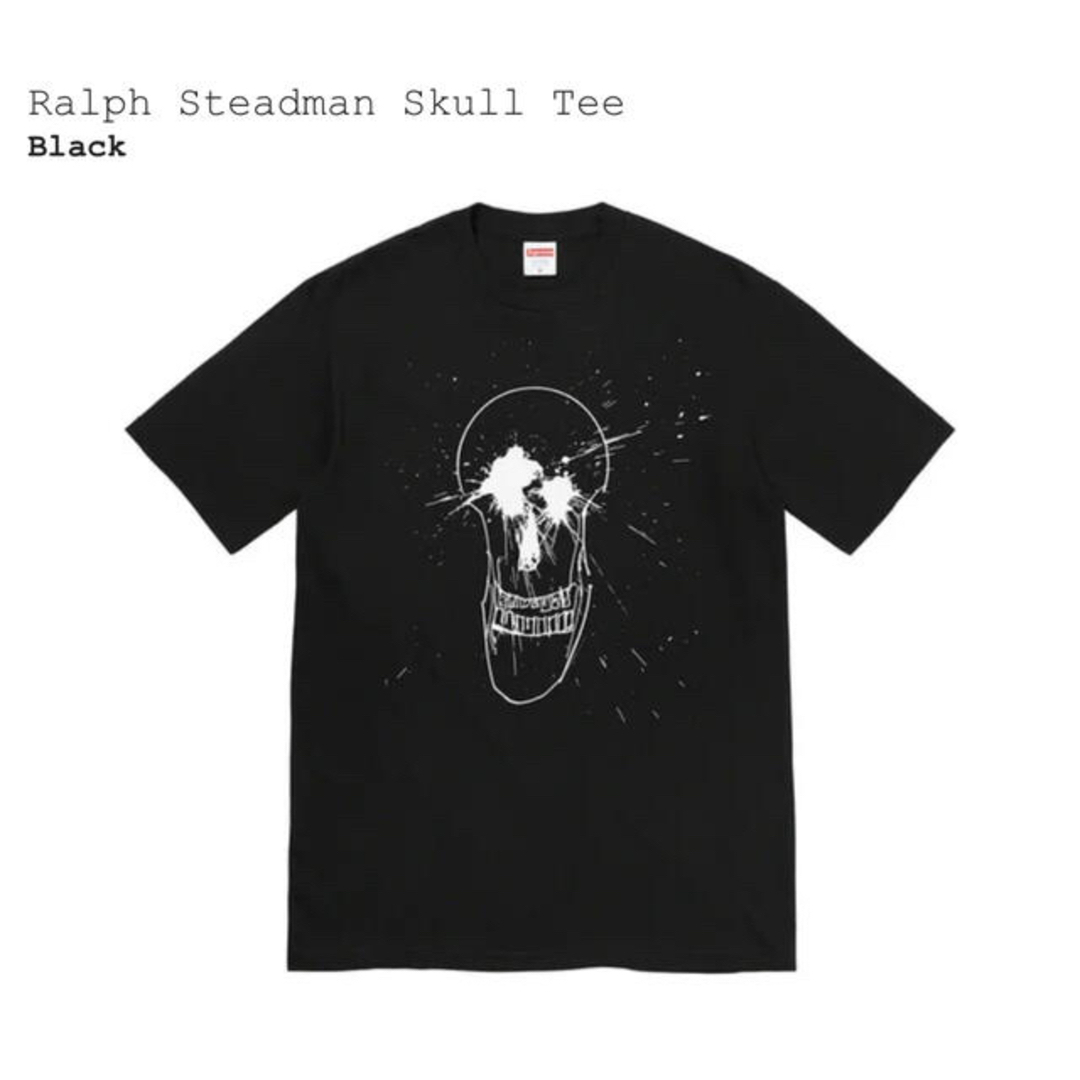 シュプリームSupreme Ralph Steadman Skull TeeTシャツ/カットソー(半袖/袖なし)