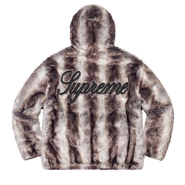 Faux Fur Reversible Hooded Jacket