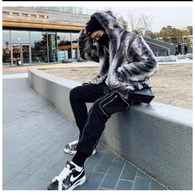 Faux Fur Reversible Hooded Jacket