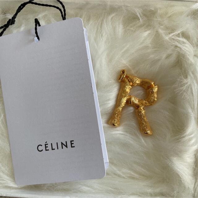 最終価格です！極美品☆CELINE セリーヌイニシャルチャーム☆