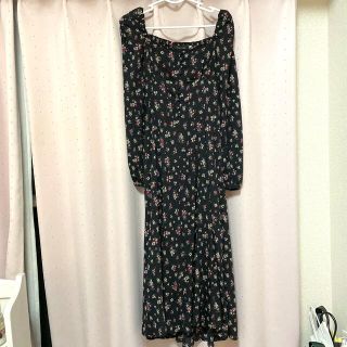 ココディール(COCO DEAL)のうぃ様専用【美品】COCO DEAL シフォン 花柄ワンピース(ロングワンピース/マキシワンピース)