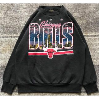 最高の摩天楼デザイン US製 90's Changes BULLS スウェット