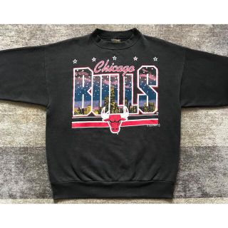 最高の摩天楼デザイン US製 90's Changes BULLS スウェット