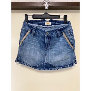 ANTIK DENIM アンティークデニム　デニムスカート　ミニスカート【美品】