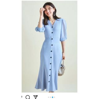 ジャスグリッティー(JUSGLITTY)の☆【美品】JUSGLITTYマーメイドニットワンピース☆(ロングワンピース/マキシワンピース)