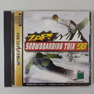 セガサターン ZAP! SNOWBOARDDING TRIX'98(家庭用ゲームソフト)