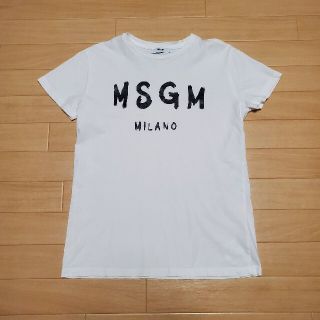 エムエスジイエム(MSGM)の【美品】MSGM エムエスジーエム Tシャツ ロゴ プリント(Tシャツ(半袖/袖なし))