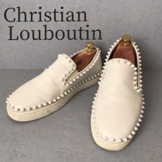 クリスチャンルブタン(Christian Louboutin)の201 Christian Louboutin ルブタン スタッズ スリッポン(スニーカー)