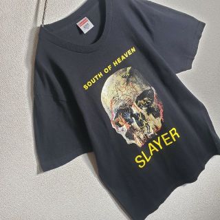 【即完売】 シュプリーム Tシャツ ストリート ロゴ プリント 両面 ガイコツ