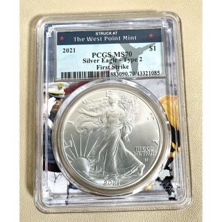 FIRSTSTRIKE　PCGS　イーグル　2021 MS70 アメリカ　 銀貨