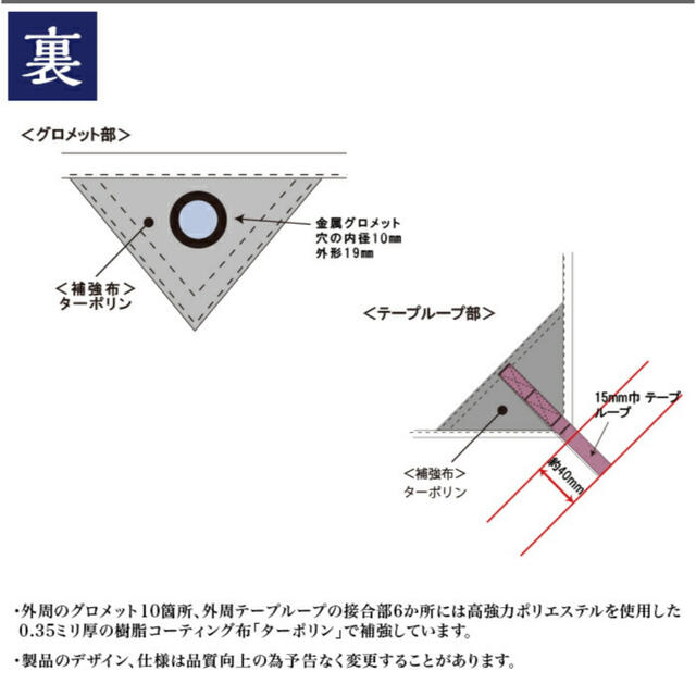 H.A.K.U GUNJO INDIGO TARP 6