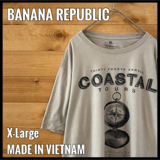 バナナリパブリック(Banana Republic)の【BANANA REPUBLIC】グラフィックTシャツ ビッグサイズ US古着(Tシャツ/カットソー(半袖/袖なし))