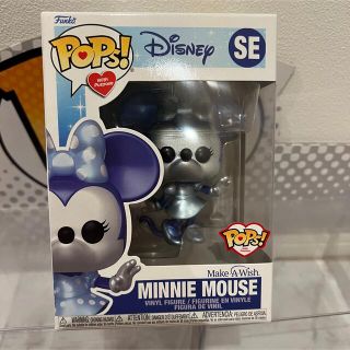 ディズニー(Disney)のFUNKO POP! ミッキーマウス　ミニー　ブルーメタリック限定(アニメ/ゲーム)