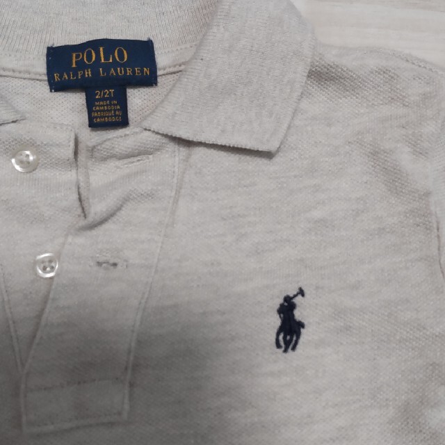 POLO RALPH LAUREN(ポロラルフローレン)のラルフローレン　半袖ポロシャツ 　95サイズ キッズ/ベビー/マタニティのキッズ服男の子用(90cm~)(Tシャツ/カットソー)の商品写真