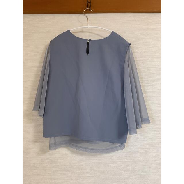 Ameri VINTAGE(アメリヴィンテージ)のSEE THROUGH LAYERED TOP レディースのトップス(シャツ/ブラウス(長袖/七分))の商品写真