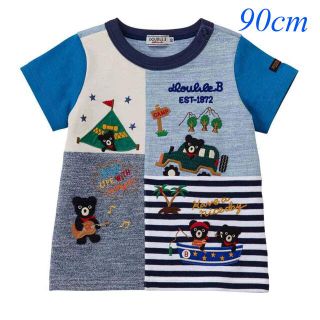 ダブルビー(DOUBLE.B)の新品★ダブルビー ミキハウス DOUBLEBmikihouse Ｔシャツ90cm(Tシャツ/カットソー)