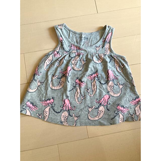 babyGAP(ベビーギャップ)のgap チュニック2枚 キッズ/ベビー/マタニティのキッズ服女の子用(90cm~)(Tシャツ/カットソー)の商品写真