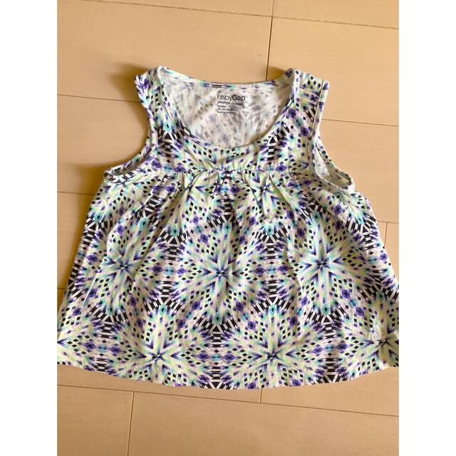 babyGAP(ベビーギャップ)のgap チュニック2枚 キッズ/ベビー/マタニティのキッズ服女の子用(90cm~)(Tシャツ/カットソー)の商品写真