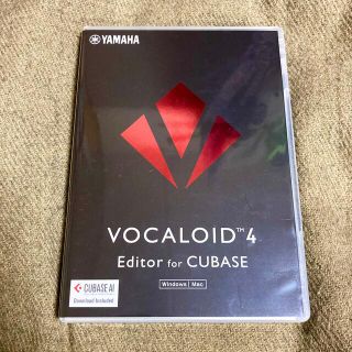 ヤマハ(ヤマハ)のVOCALOID4 Editor for CUBASE (DAWソフトウェア)