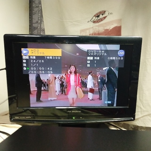 SHARP(シャープ)のレア動作確認　使用頻度低　VHS・DVDレコーダー SHARP DV-ACV52 スマホ/家電/カメラのテレビ/映像機器(DVDレコーダー)の商品写真