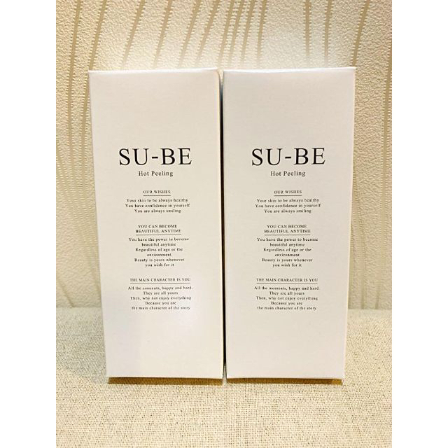 同梱不可】 SU-BE ホットピーリングホワイト〈パック〉