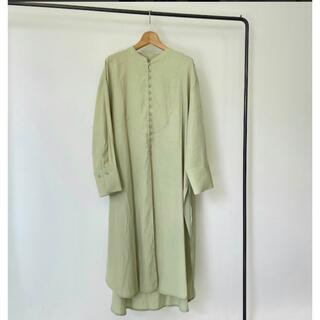 aries - ariesmirage✰︎color yoke shirt one‐piece