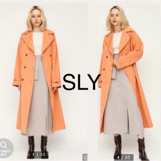 スライ(SLY)の【新品】SLY★カラートレンチコート(トレンチコート)