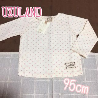 キムラタン(キムラタン)のUZULAND♡ウズランド 95cm✱ 長袖 Tシャツ ドット(Tシャツ/カットソー)