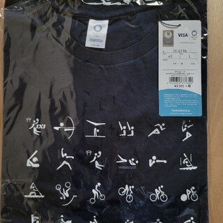 東京オリンピック ピクトグラム Tシャツ Lサイズ(Tシャツ/カットソー(半袖/袖なし))