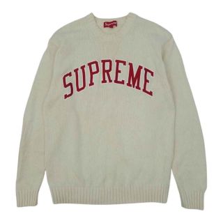 シュプリーム(Supreme)のシュプリーム 16SS ックル ツイル セーター オフホワイト系 S【中古】(ニット/セーター)