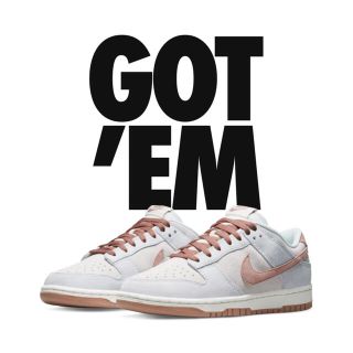 ナイキ(NIKE)のNike Dunk Low "Fossil Rose" 27cm(スニーカー)