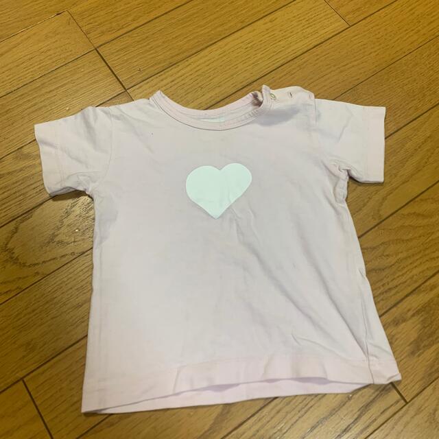 agnes b.(アニエスベー)のアニエス・ベー　Tシャツ　ベビーピンク　 キッズ/ベビー/マタニティのキッズ服女の子用(90cm~)(Tシャツ/カットソー)の商品写真