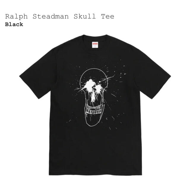 Tシャツ/カットソー(半袖/袖なし)Supreme Ralph Steadman Skull Tee