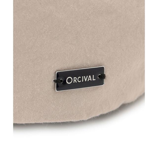 ORCIVAL(オーシバル)のORCIVAL TYPEWRITER CLOTH CAP オフホワイト レディースの帽子(キャップ)の商品写真
