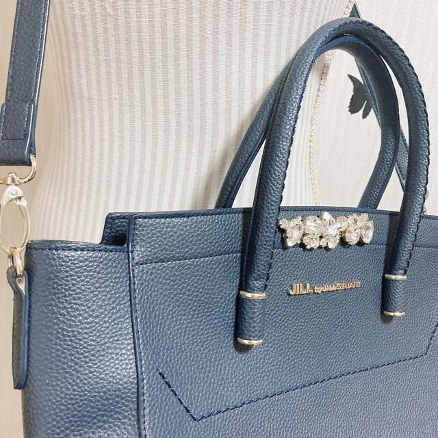 BIJOUX ROYAL TOTE ビジューロイヤルトート ネイビー