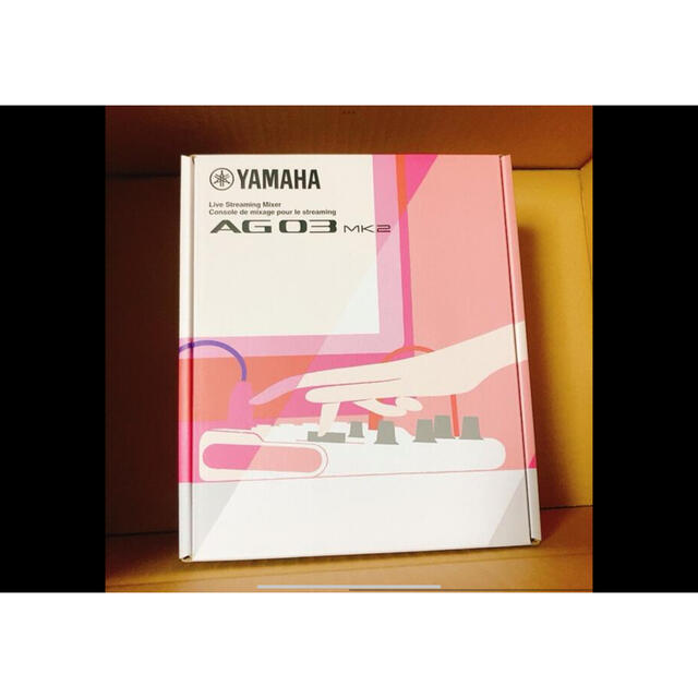 ヤマハ(ヤマハ)のYAMAHA AG03MK2 楽器のDTM/DAW(オーディオインターフェイス)の商品写真