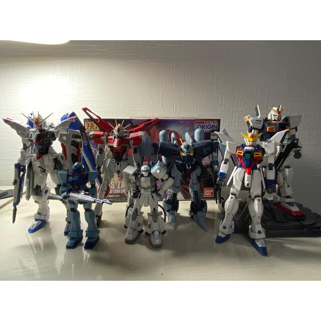 ガンプラジャンク7体＋未開封品