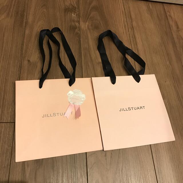 JILLSTUART(ジルスチュアート)のジルスチュアート　紙袋(ショッパー) 2枚セット レディースのバッグ(ショップ袋)の商品写真