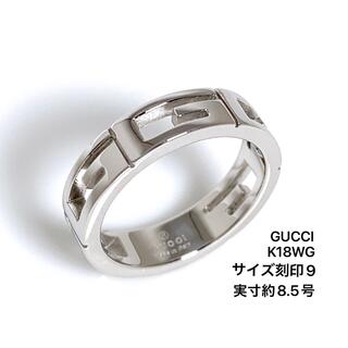 Gucci - 750 グッチ リング マルチプル GUCCI 指輪 K18WGの通販 by