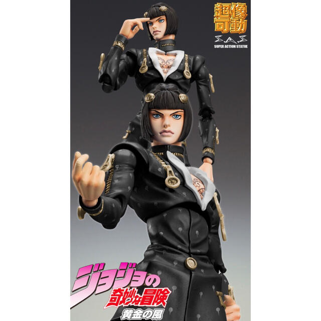 超像可動 ブローノ・ブチャラティ ver.black 限定特典付き ジョジョ