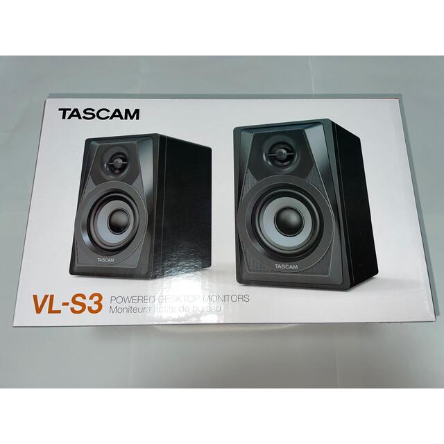 TASCAM パワードモニタースピーカーペア 2ウェイアンプ内蔵 VL-S3 楽器のレコーディング/PA機器(スピーカー)の商品写真