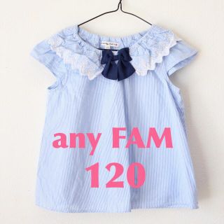 エニィファム(anyFAM)のエニーファム　anyFAM  120  女の子　カットソー　かわいい(Tシャツ/カットソー)