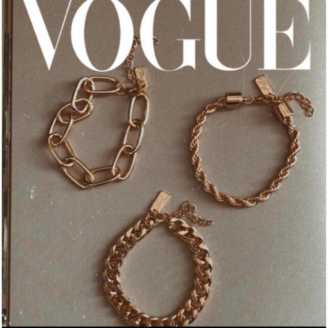 sale❤︎vintage like design chain bracelet レディースのアクセサリー(ブレスレット/バングル)の商品写真