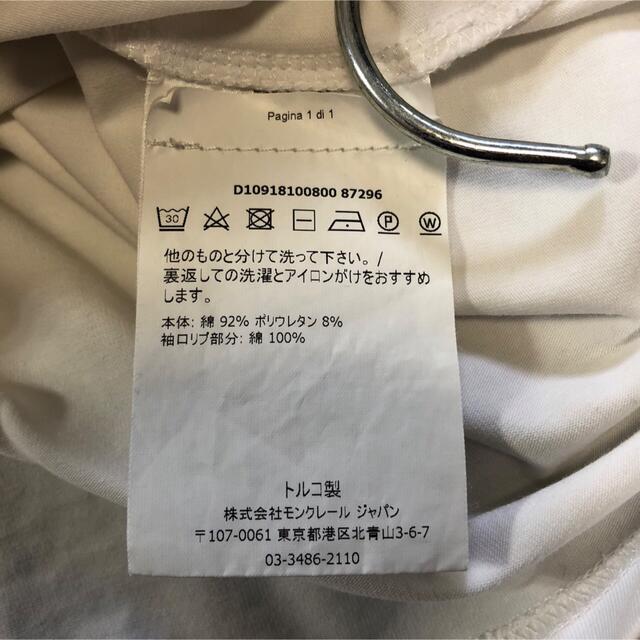 モンクレール 国内正規品 Tシャツ メンズ Sサイズ 美品 Gekiyasu Seiki 