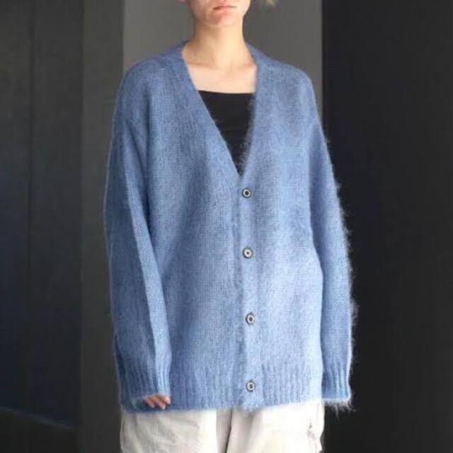 DAIRIKU molly mohair knit cardiganカーディガン