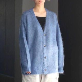 アンユーズド(UNUSED)のDAIRIKU Molly Mohair Knit Cardigan(カーディガン)