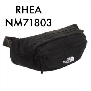 ザノースフェイス(THE NORTH FACE)のノースフェイス ボディーバック ＲＨＥＡ ＮＭ７１８０３ ブラック(ボディーバッグ)