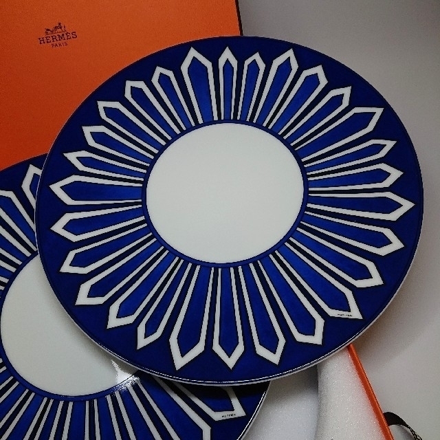 Hermes - エルメス ブルーダイユール プレート皿 (26.5cm) × 2枚セット
