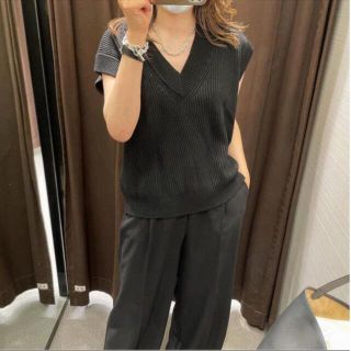 ザラ(ZARA)のZARA即完売幻のニットベスト(ベスト/ジレ)