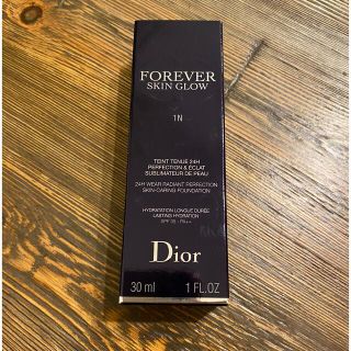 ディオール(Dior)のディオールスキン　フォーエヴァーフルイドグロウ　1N リキッドファンデ(ファンデーション)